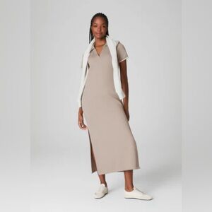 SPANX AirEssentials® Pique Polo Midi Dress 3X NWT